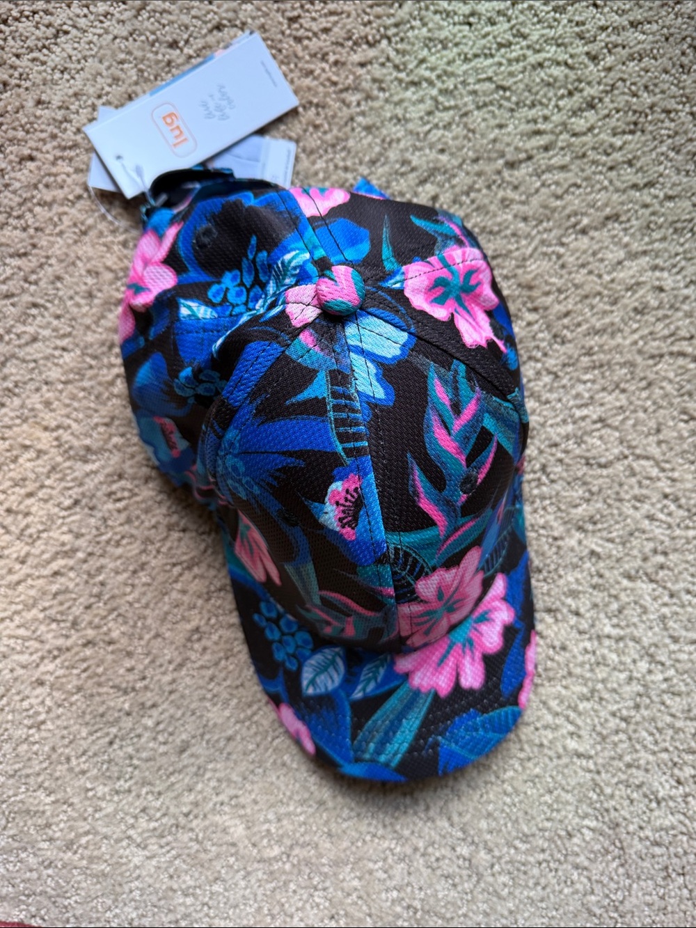 NWT Lug Life Topper baseball cap. Resort Black